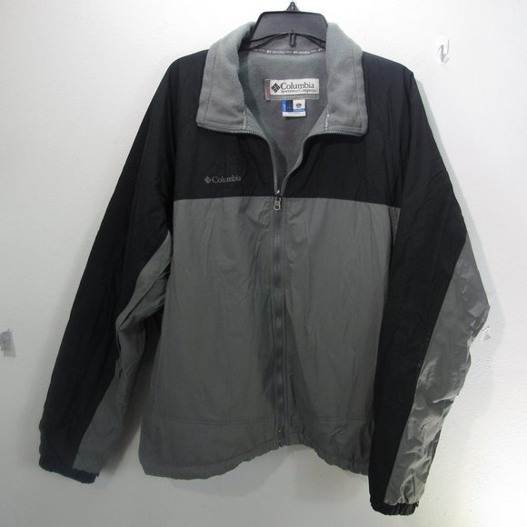 😀Men's Columbia Jacket Gray XXL Great jacket
